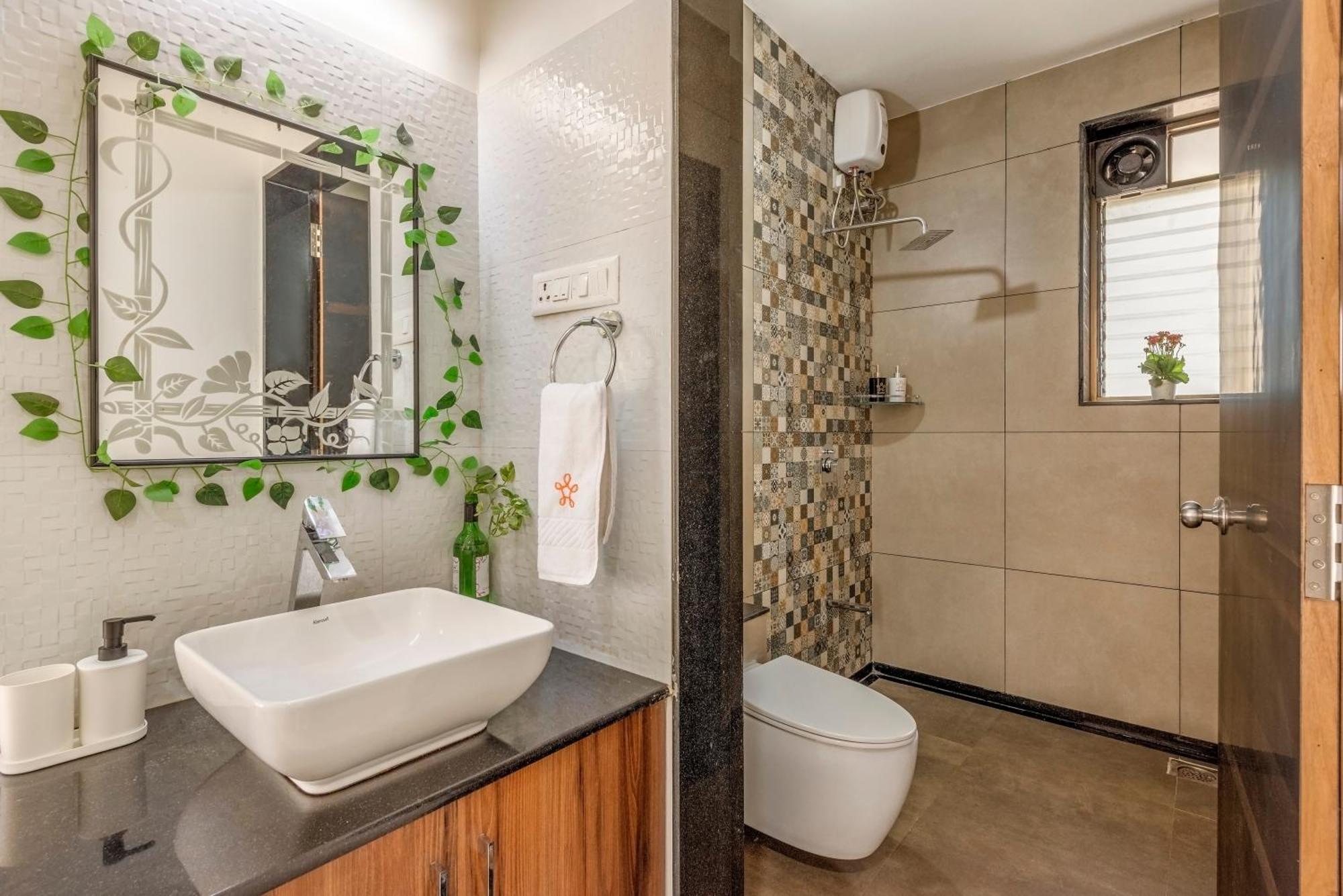Saffronstays Lakeview Nivara - Farm Stay Villa With Private Pool Near Pune Exterior foto